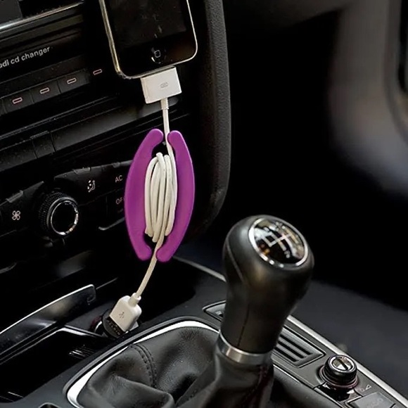 Bobino Cord Wrap - Stylish Cable and Wire Management/Organizer (Large, Cream) - Picture 6 of 6